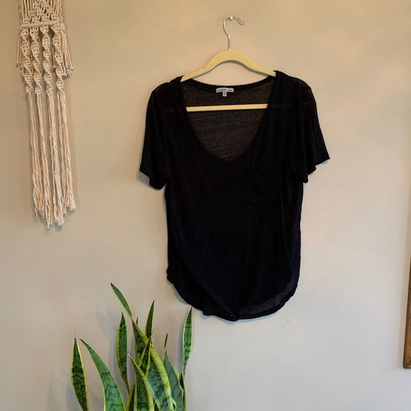 Basic Black Tee - Picture 2 of 4